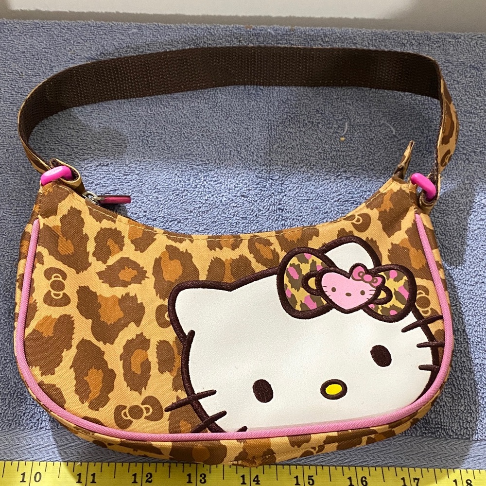 Hello Kitty Leopard Print Purse